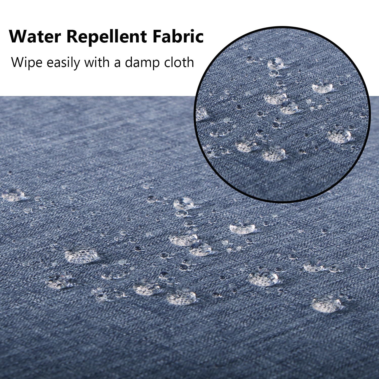 Waterproof Washable Outdoor Patio Seat Cushion Covers - 24