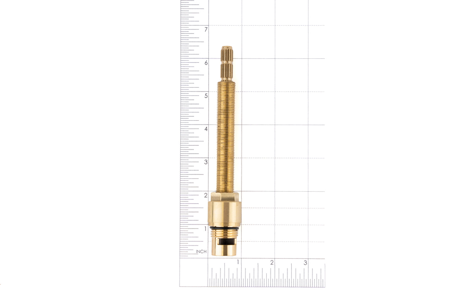 1/2 Inch Adjustable Cartridge with Stem Kit - Universal Hot & Cold Water Valve Replacement for Faucets - Perfect for Bathroom, Kitchen, and Laundry Room Plumbing Repairs
