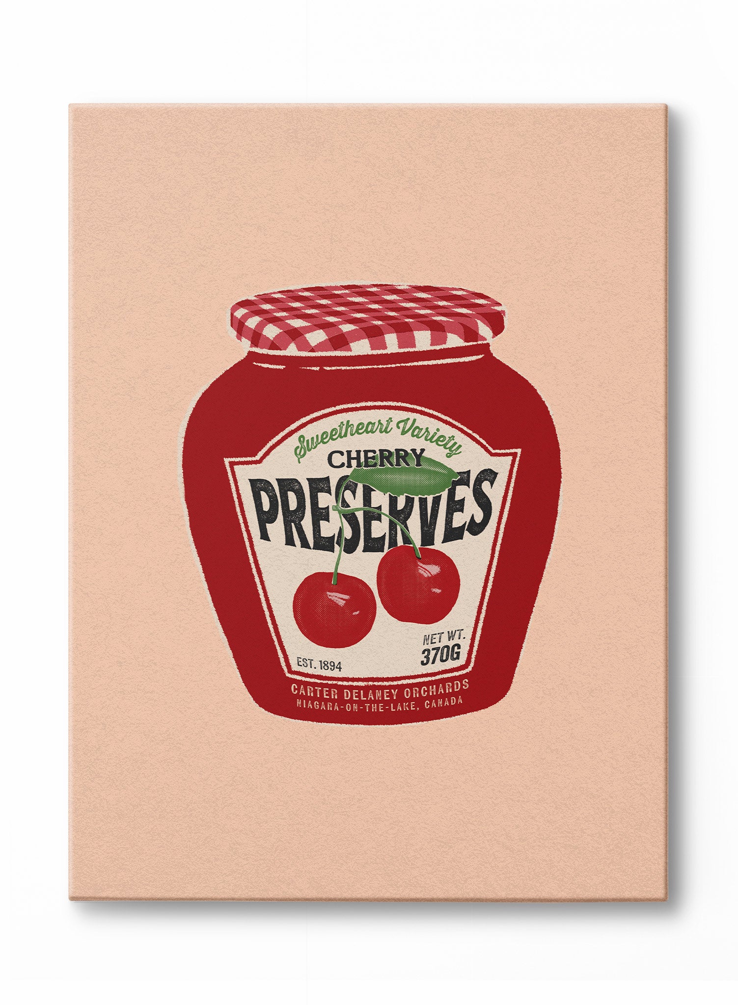 Premium Cherry Preserves - All Natural, No Artificial Additives - Perfect for Breakfast, Desserts & Gift Giving