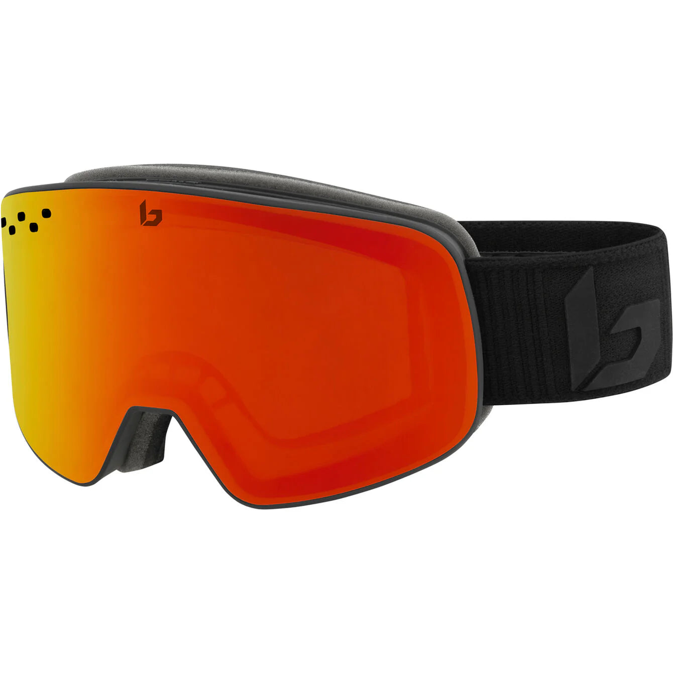 Bolle Nevada Snow Goggles - Anti-Fog UV Protection Ski Goggles for Men & Women - Perfect for Skiing, Snowboarding & Winter Sports