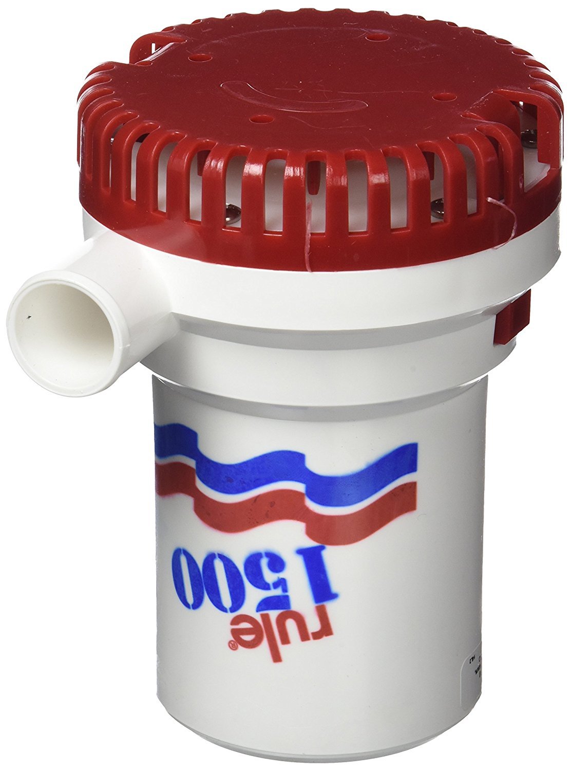 Rule High-Performance 1500GPH 24V Marine Bilge Pump with Pressure Switch & Float Switch - Submersible Water Pump for Boats, Yachts, Fishing Vessels - Perfect for Emergency Flood Control & Bilge Water Removal