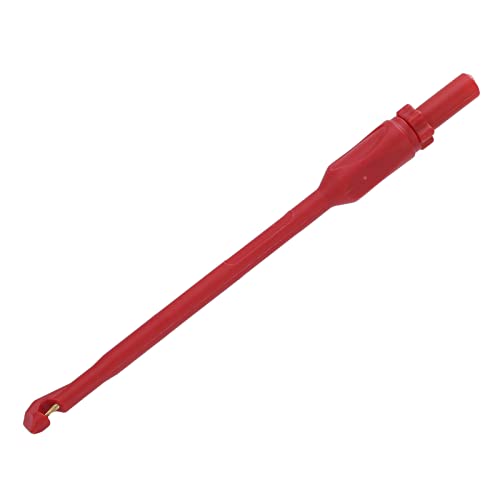 Heavy Duty Test Needle & Piercing Probe for Multimeter - Safe Voltage Testing Tool (Red) - Perfect for Electricians, DIY Home Repairs & Automotive Electrical Diagnostics