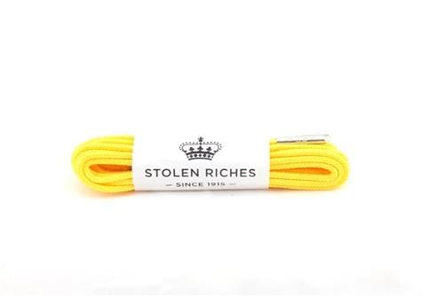 Premium Huckleberry Yellow Boot Shoelaces - 72 Inches/183cm Long Durable Round Laces for Work Boots, Hiking & Outdoor Activities