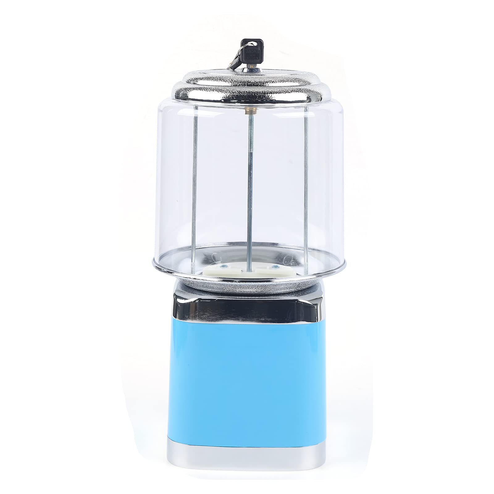 Commercial Mini Candy Vending Machine - Automatic 32mm Candy & Chocolate Bean Dispenser - Toy Vending Machine (Blue) - Perfect for Retail Stores, Arcades & Birthday Parties
