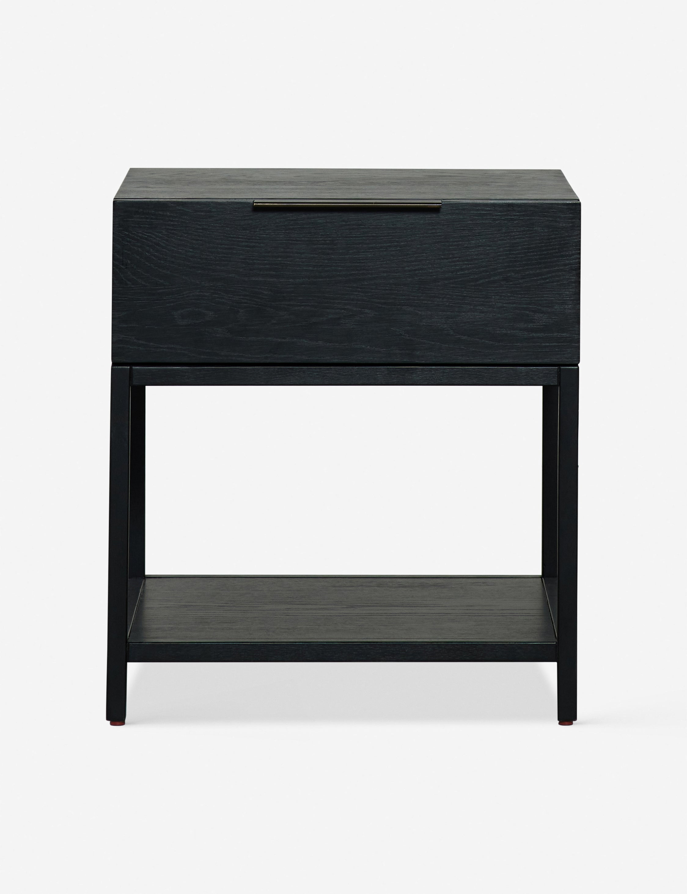 Modern Dana Nightstand with Drawer - Wooden Bedside Table for Bedroom, Living Room & Office - Compact Storage Solution for Small Spaces