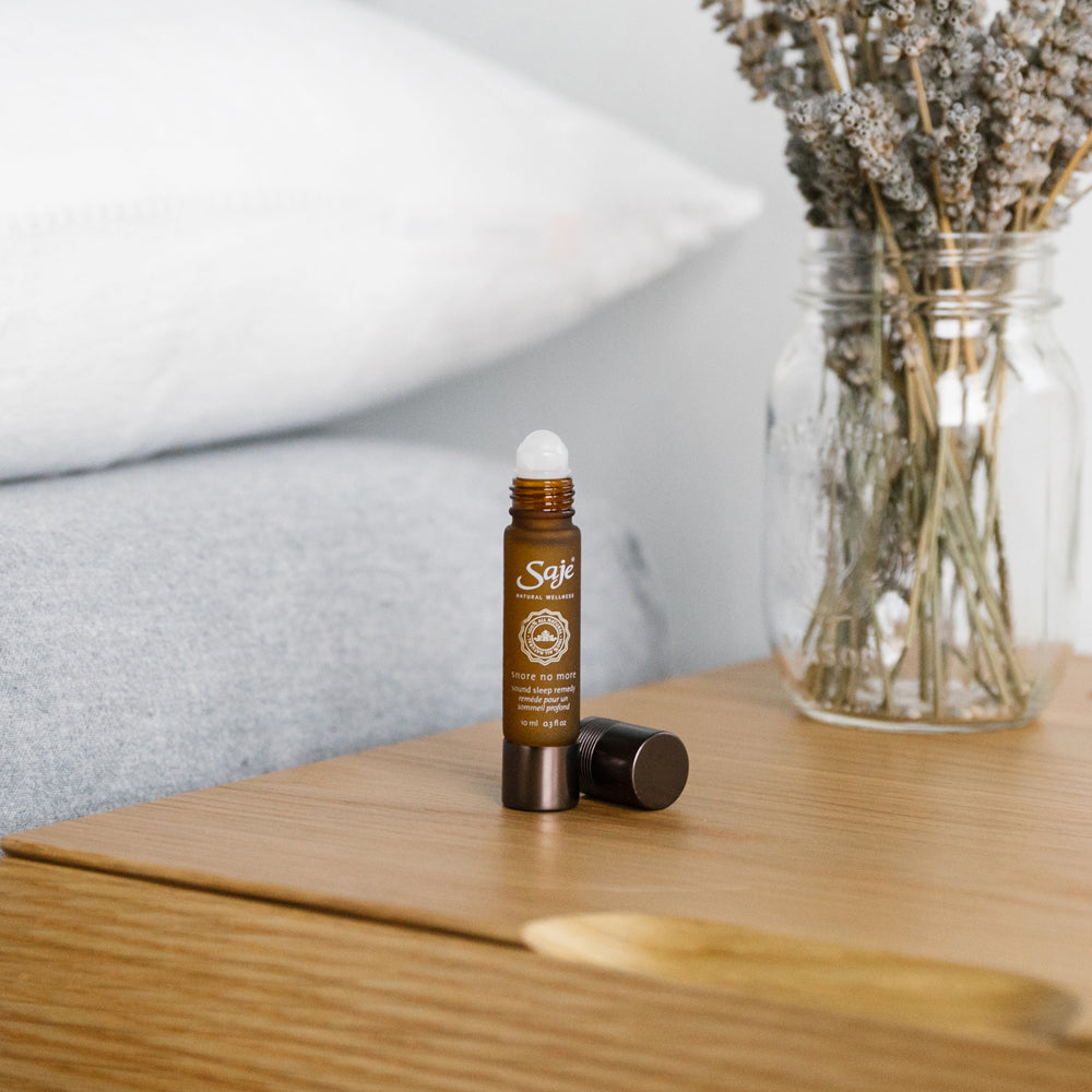 Snore No More Essential Oil Roll-On for Sound Sleep - Natural Snoring Relief Solution for Adults - Perfect for Nighttime Use and Travel