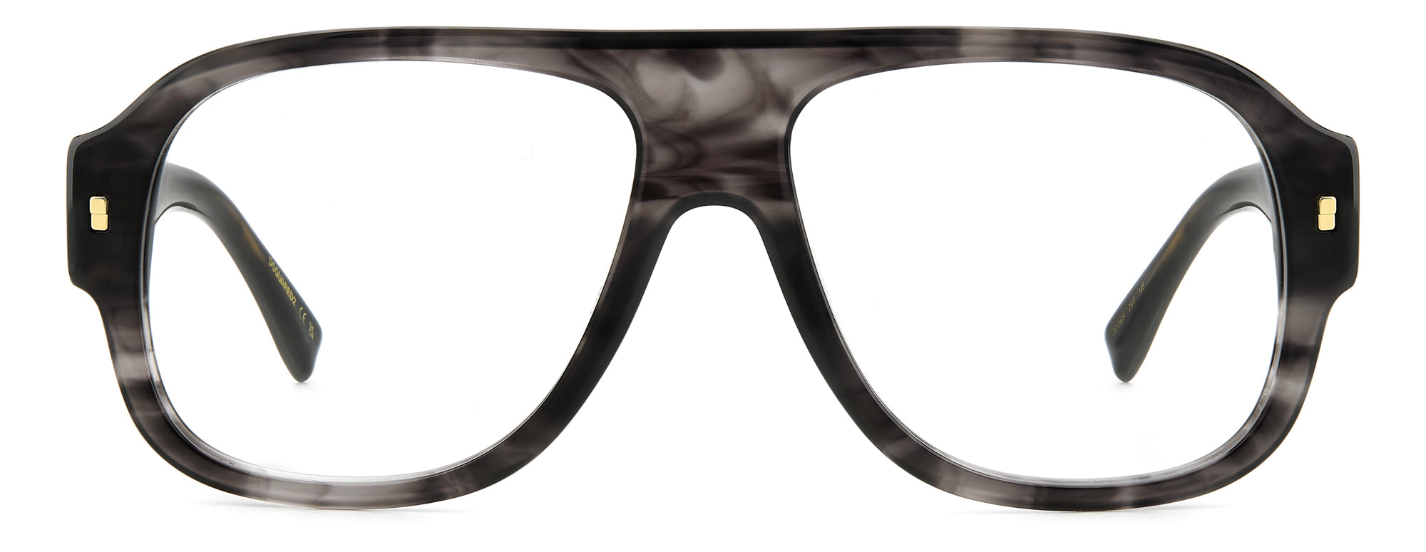DSQUARED2 D2 0125 Sunglasses - Polarized UV Protection Aviator Style for Men & Women | Perfect for Driving, Beach, and Outdoor Activities