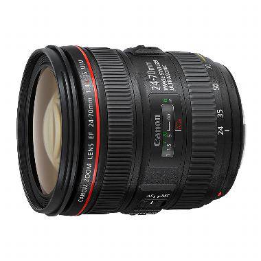 Canon EF 24-70mm f/4L IS USM Zoom Lens for DSLR Cameras - Professional Photography, Travel & Portrait Shots