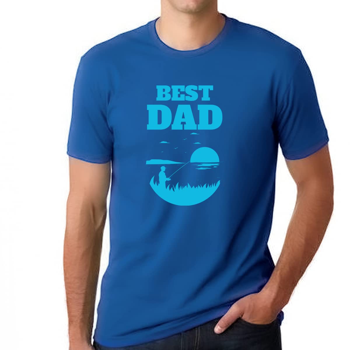 Fishing Dad Shirt - Cool Father's Day Gift for Dad from Daughter - Perfect for Fishing Trips, Outdoor Adventures & Casual Wear