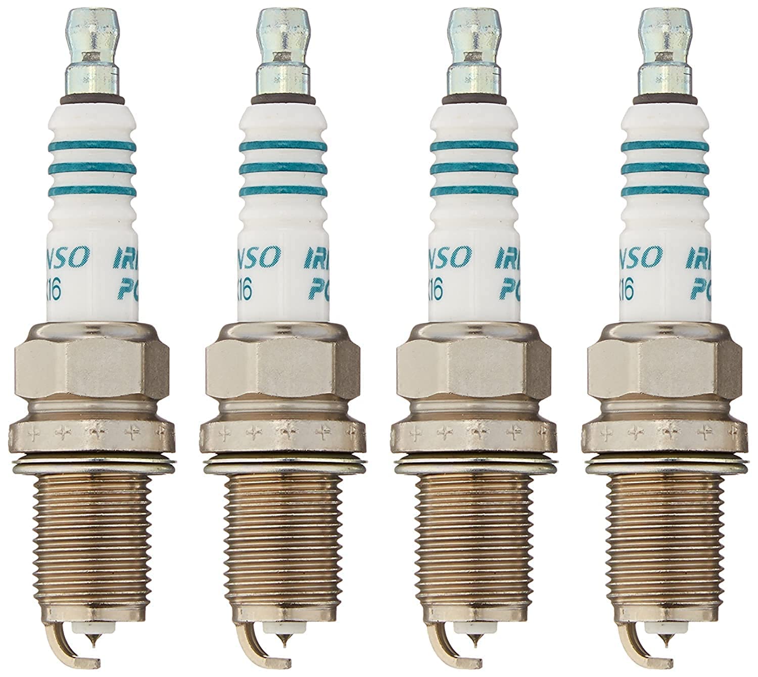 4 New DENSO Iridium IK16 Spark Plugs (Part #5303) - High Performance Spark Plugs for Cars, Trucks & SUVs - Improves Engine Performance & Fuel Efficiency