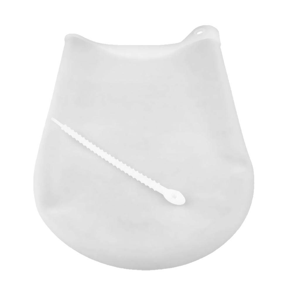 Premium Silicone Dough Mixing Bag - Magic Kneading & Preservation Tool for Chapati, Bread, Pastry, Pizza & Tortilla - Non-Stick Cooking Accessory (White) - Perfect for Home Baking, Meal Prep & Restaurant Use