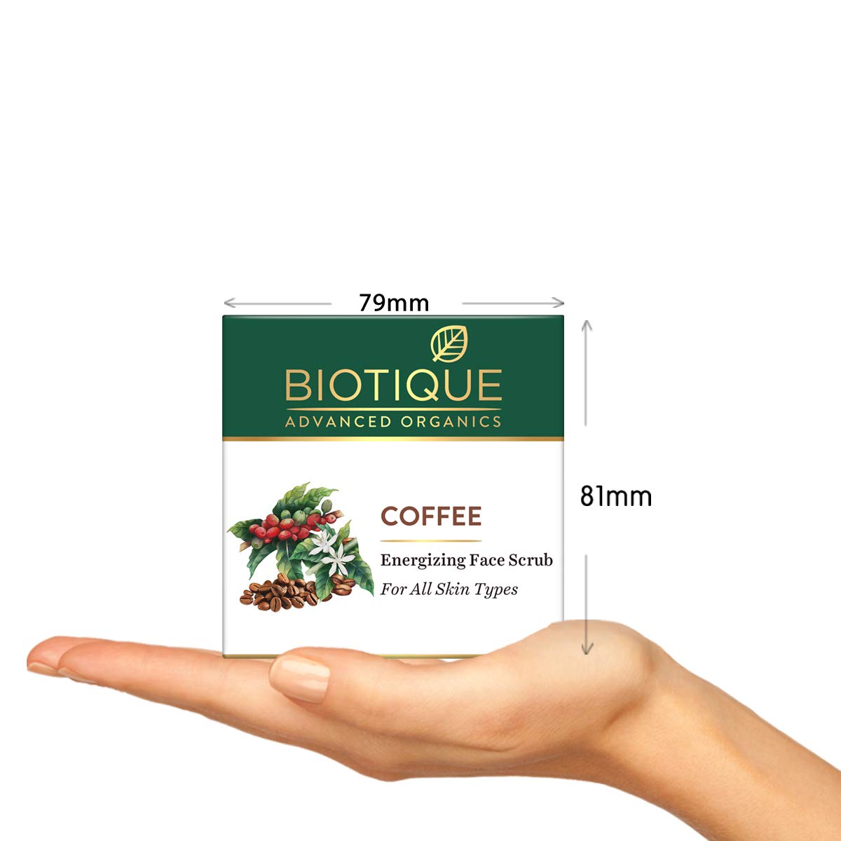 Biotique Fruit Brightening Depigmentation & Tan Removal Face Pack 75g + Coffee Energizing Face Scrub - Natural Skin Brightening & Exfoliating Combo for Glowing Skin - Perfect for Daily Skincare Routine & Spa Day at Home