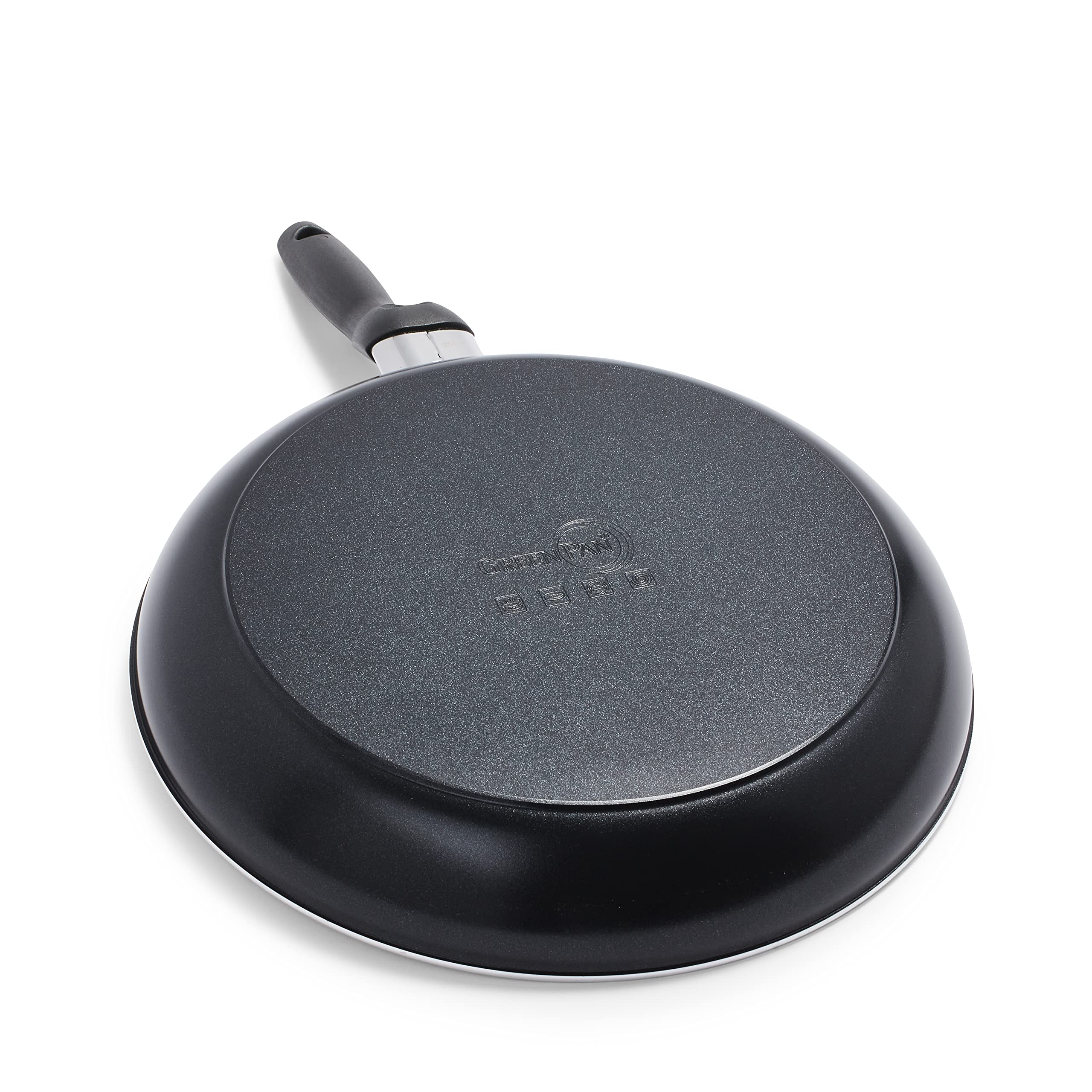 GreenPan Rio 16-Piece Nonstick Cookware Set - PFAS-Free Ceramic Coating, Hard Anodized, Bakelite Handles - Includes Fry Pans, Saucepan, Saute Pan & Stock Pot - Dishwasher Safe & Oven Safe to 600°F - Perfect for Healthy Cooking, Frying, Boiling & Meal Prep in Modern Kitchens