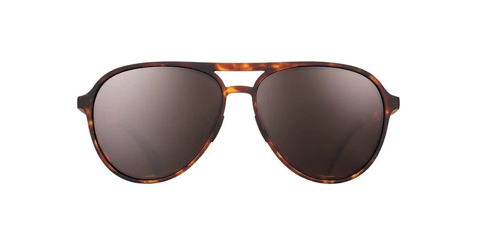 Goodr Amelia Earhart Ghosted Me Sunglasses - Polarized Aviator Style for Running, Cycling & Outdoor Sports - Trendy Unisex Shades for UV Protection & Active Lifestyle