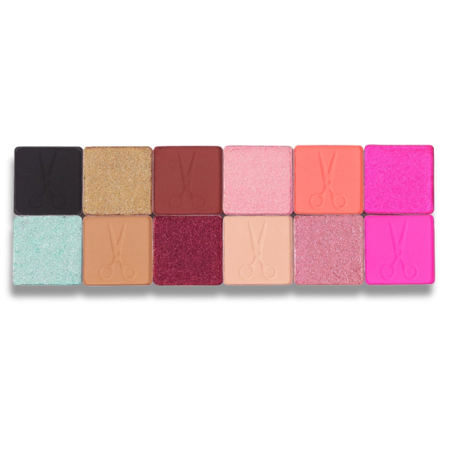Best Plastic Eyeshadow Palette - 12 Color Matte & Shimmer Makeup Kit for Professional & Everyday Use | Perfect for Travel, Parties & Makeup Artists