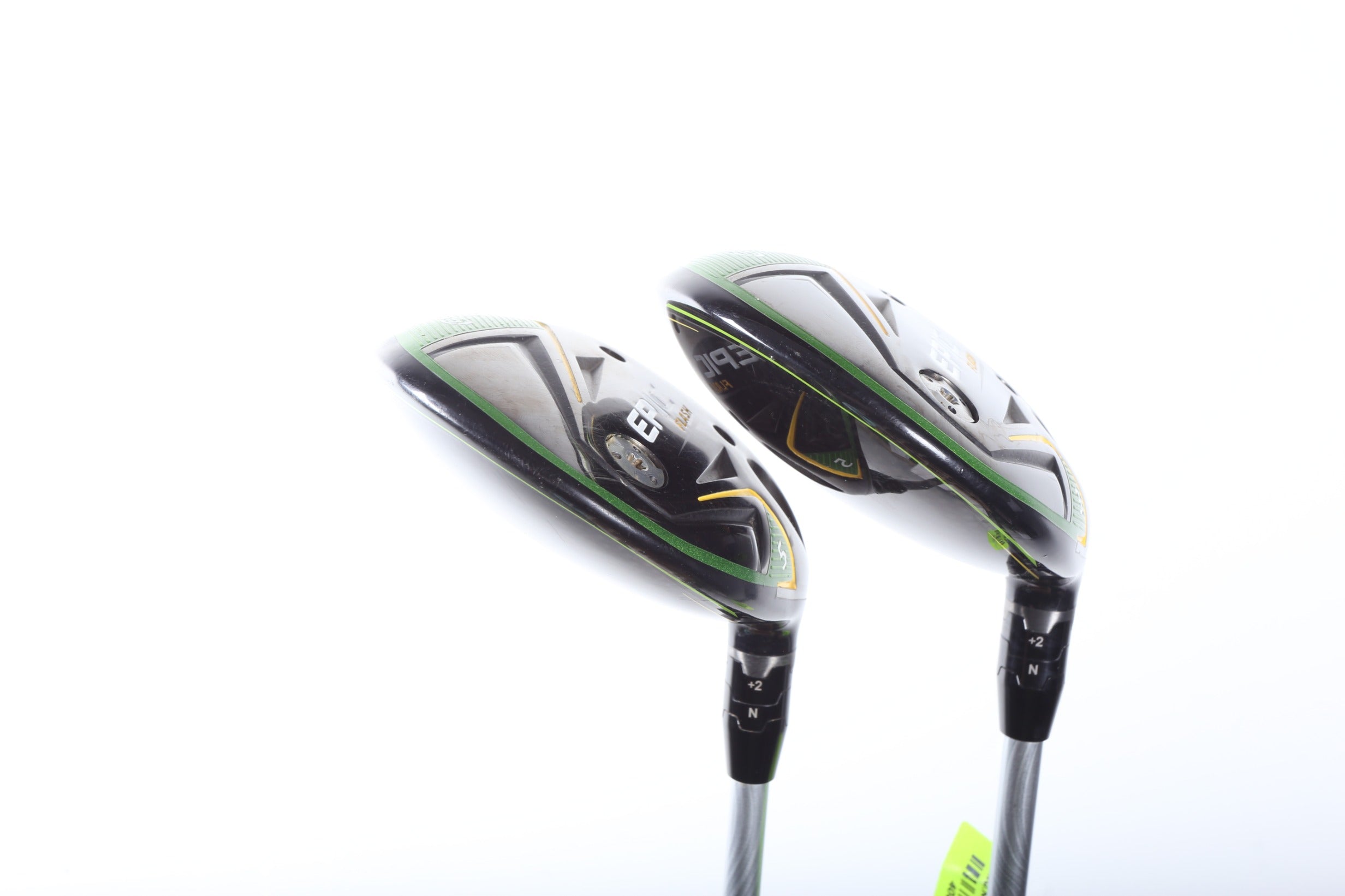 Used Callaway Epic Flash Right Handed Golf Wood Set - 3W & 5W Stiff Flex for Men | Perfect for Driving Range & Course Play