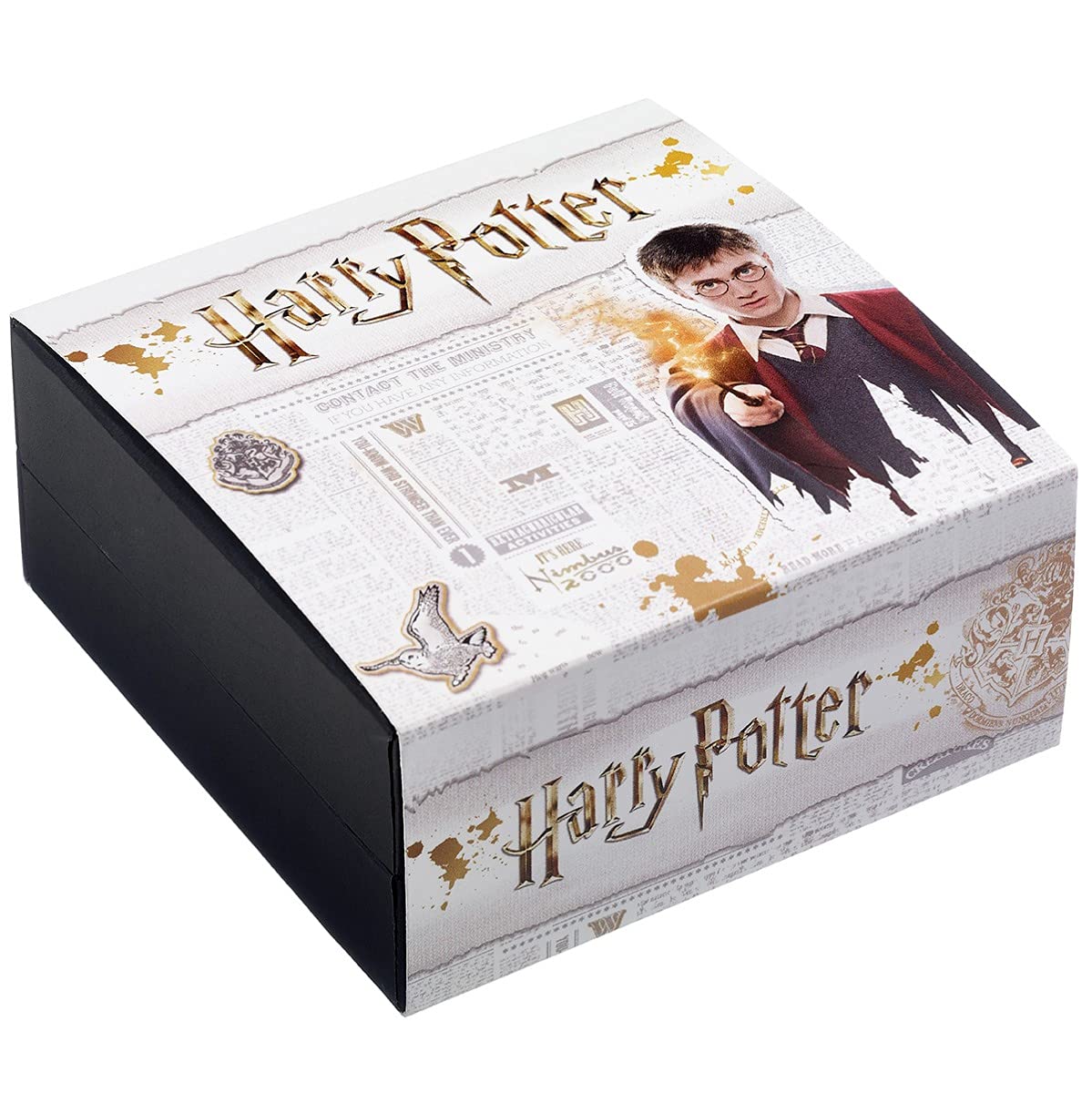 Deathly Hallows Gold Plated Silver Necklace - Perfect for Harry Potter Fans