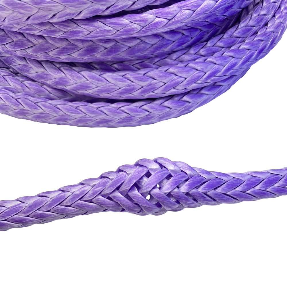 **Ravenox HMPE Rope - 3/8 Inch x 25 Feet - Heavy Duty Braided Synthetic Line for Fishing, Camping, Hammock, Tow Winch | Dyneema Cord Alternative to Kevlar & Paracord | Perfect for Outdoor Adventures, Marine Use & Survival Gear**