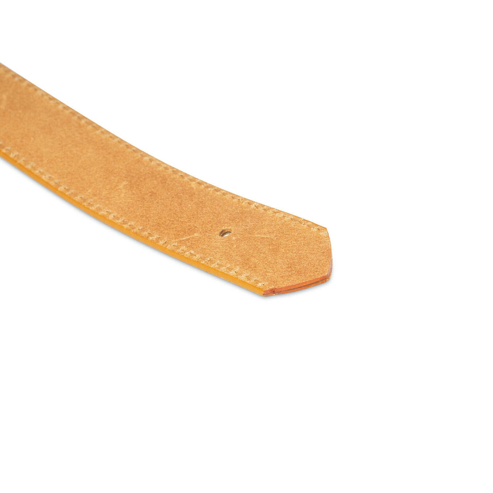 Montblanc Buckle Replacement Belt Strap - 35mm Genuine Brown Leather & Camel Suede - Perfect for Business, Casual & Formal Wear