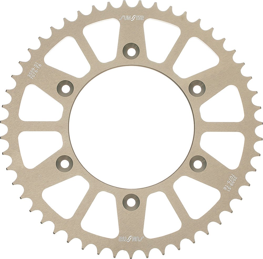Triplestar 36T 520 Chain Aluminum Rear Sprocket - Compatible with 5-346536, Durable Motorcycle & ATV Replacement Part for Smooth Riding Experience