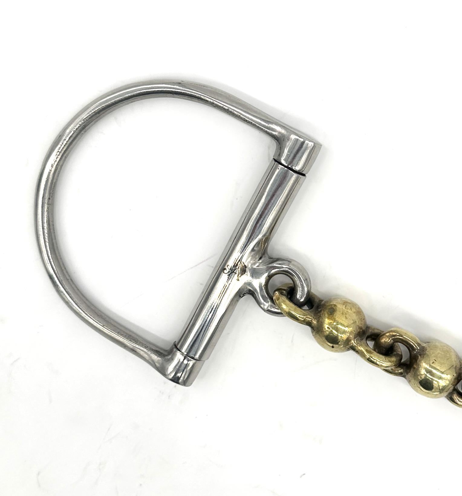 Jake Adams Brass Mouth Waterford Dee Bit - High-Quality Horse Bit for Western Riding, Dressage & Training | Perfect for Show Jumping & Equestrian Competitions