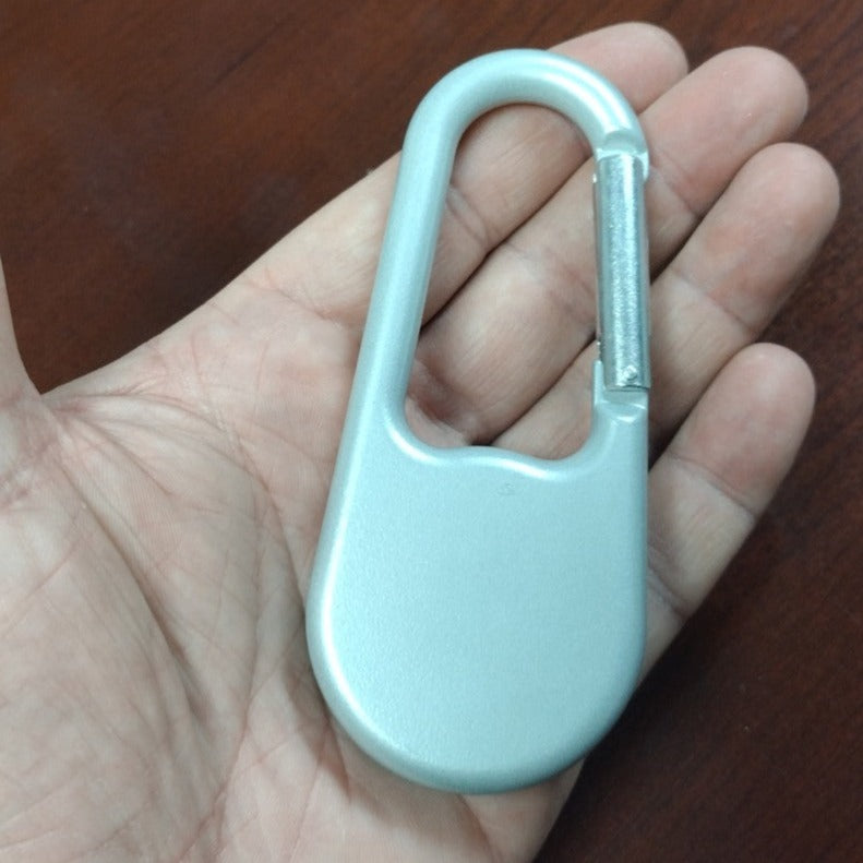 Premium Aluminum Carabiner Clip for Outdoor Gear - Heavy Duty Climbing Hook for Hiking, Camping, Backpacking & Keychains - Durable & Lightweight
