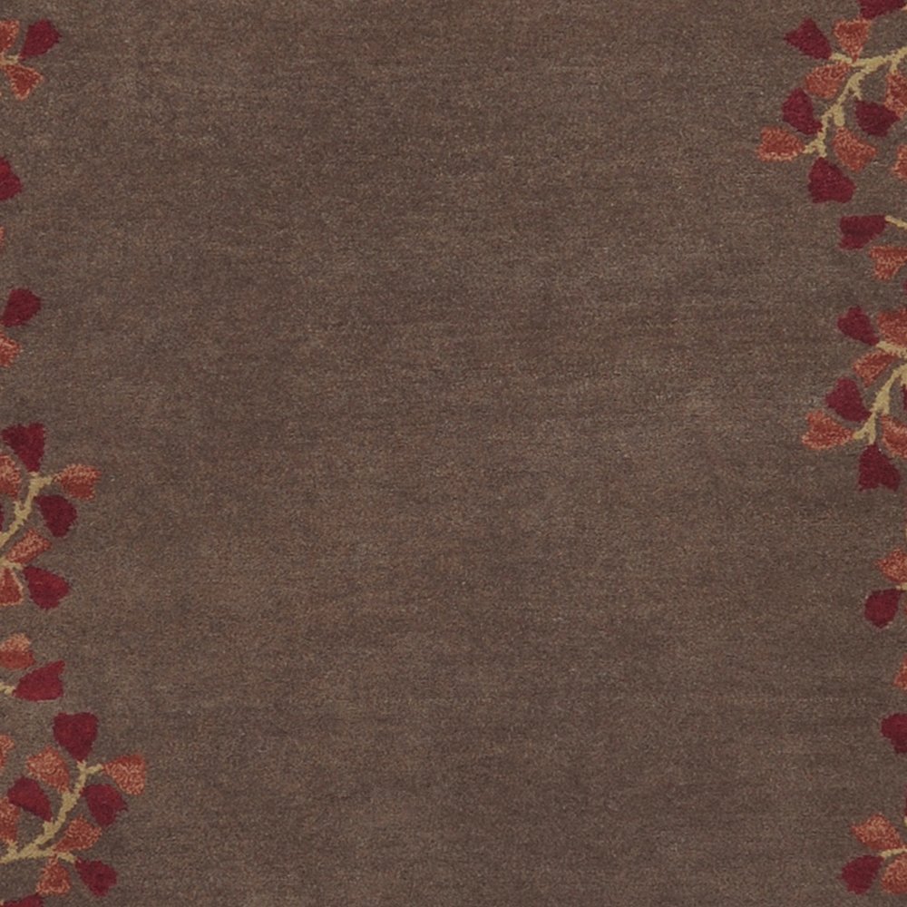 Premium Surya ATH-5003 Athena Chocolate Brown 6x9 Feet Area Rug - Soft & Durable for Living Room, Bedroom, or Office Decor