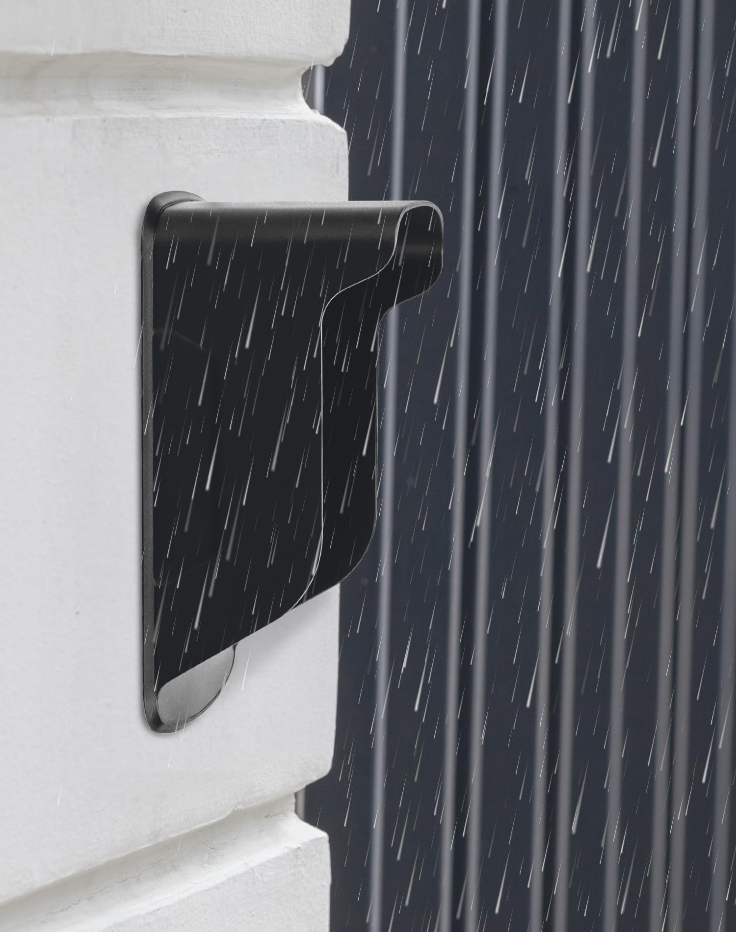 Waterproof Plastic Rain Cover for RFID Card Reader & Keypad - 2 Pack, Outdoor Access Control System Protection - Ideal for Parking Gates, Security Booths & Building Entries