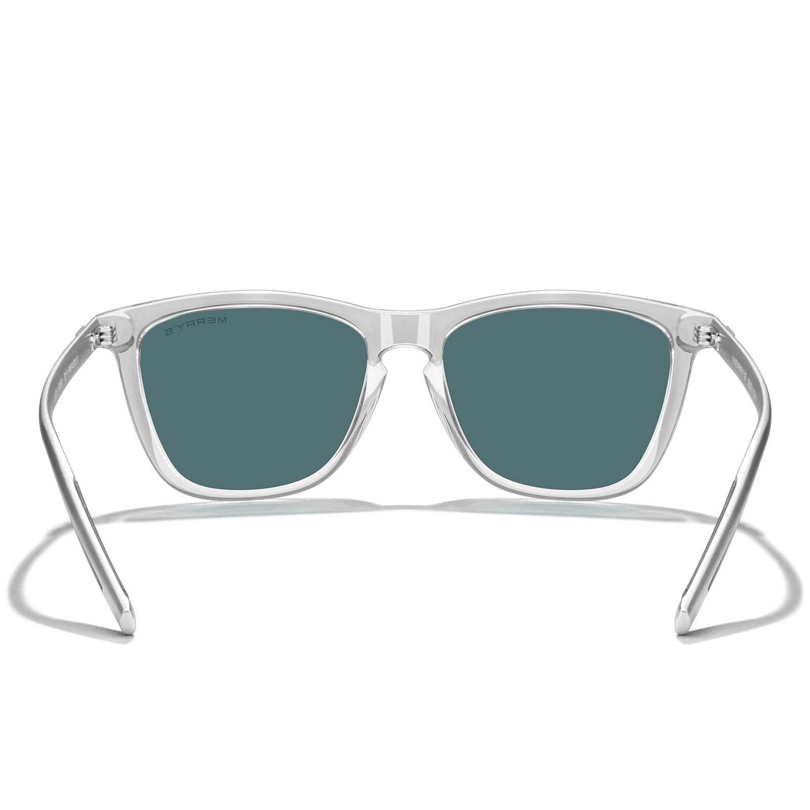 MERRY'S Unisex Polarized Sunglasses for Women & Men - Classic Retro Designer Style with Aluminum Legs - UV Protection for Driving, Fishing & Outdoor Activities