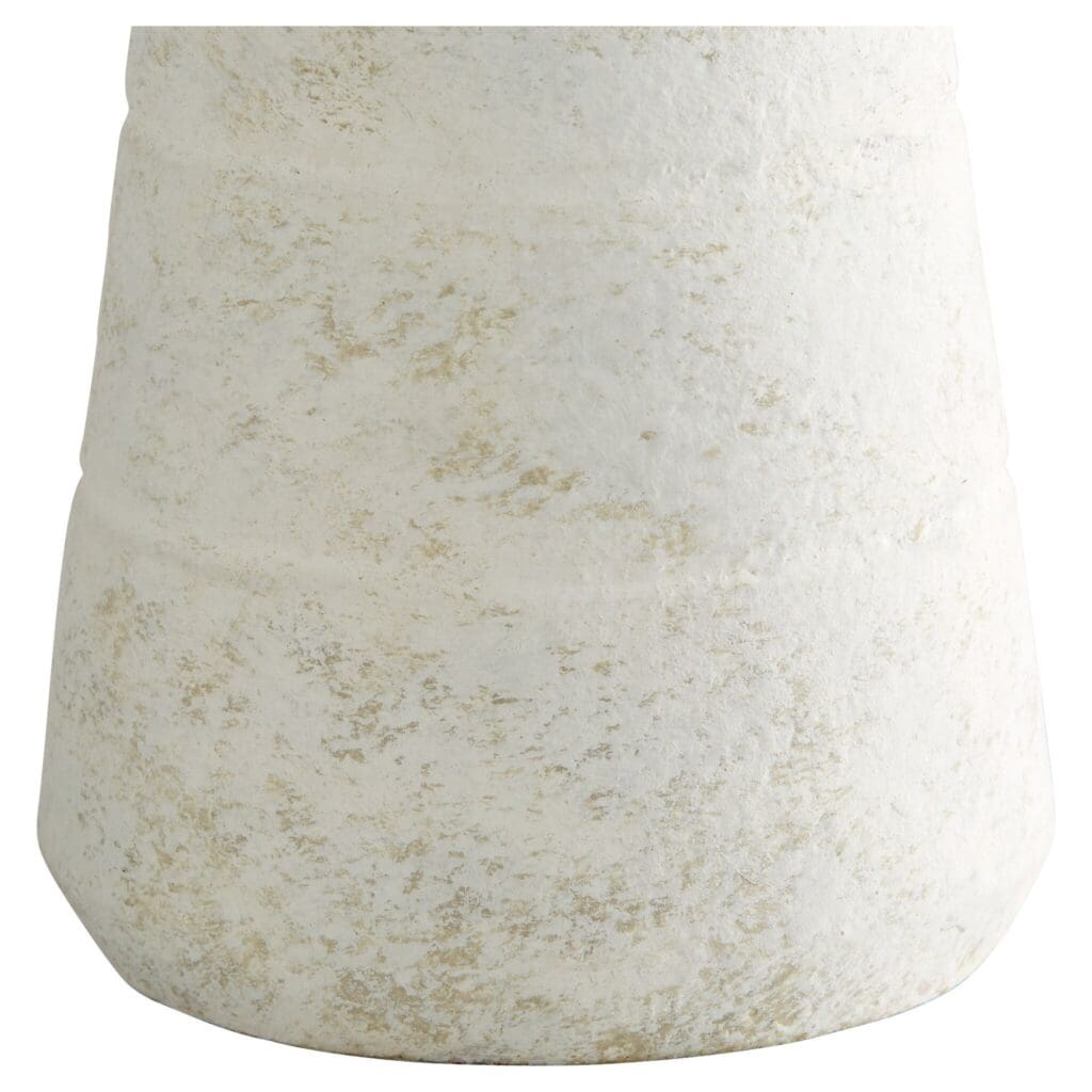 Cyan Design 11581 Thera Vase - Large White Ceramic Vase for Home Decor, Wedding Centerpiece & Floral Arrangements