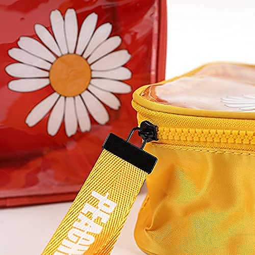 RIGOENT Large Makeup Storage Bag - Waterproof Cosmetic Pouch Organizer for Travel (1 PC) - Perfect for Makeup Brushes, Lipsticks & Skincare Essentials | Home, Gym & Vacation Use