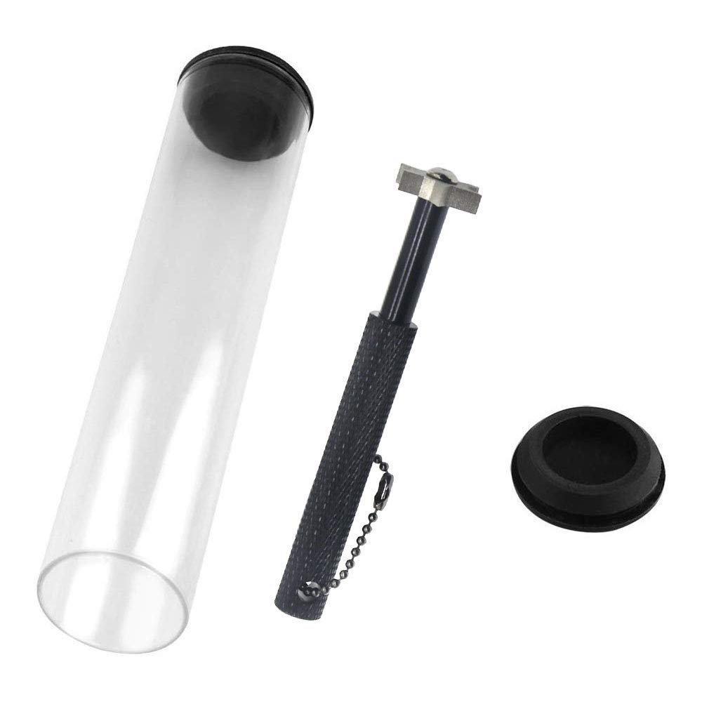 Premium Golf Groove Sharpener Tool with 6 Replaceable Cutters - Perfect for Iron Sets & Wedge Clubs | Restore Spin & Control on Greens | Ideal for Golf Course Maintenance & Practice Sessions