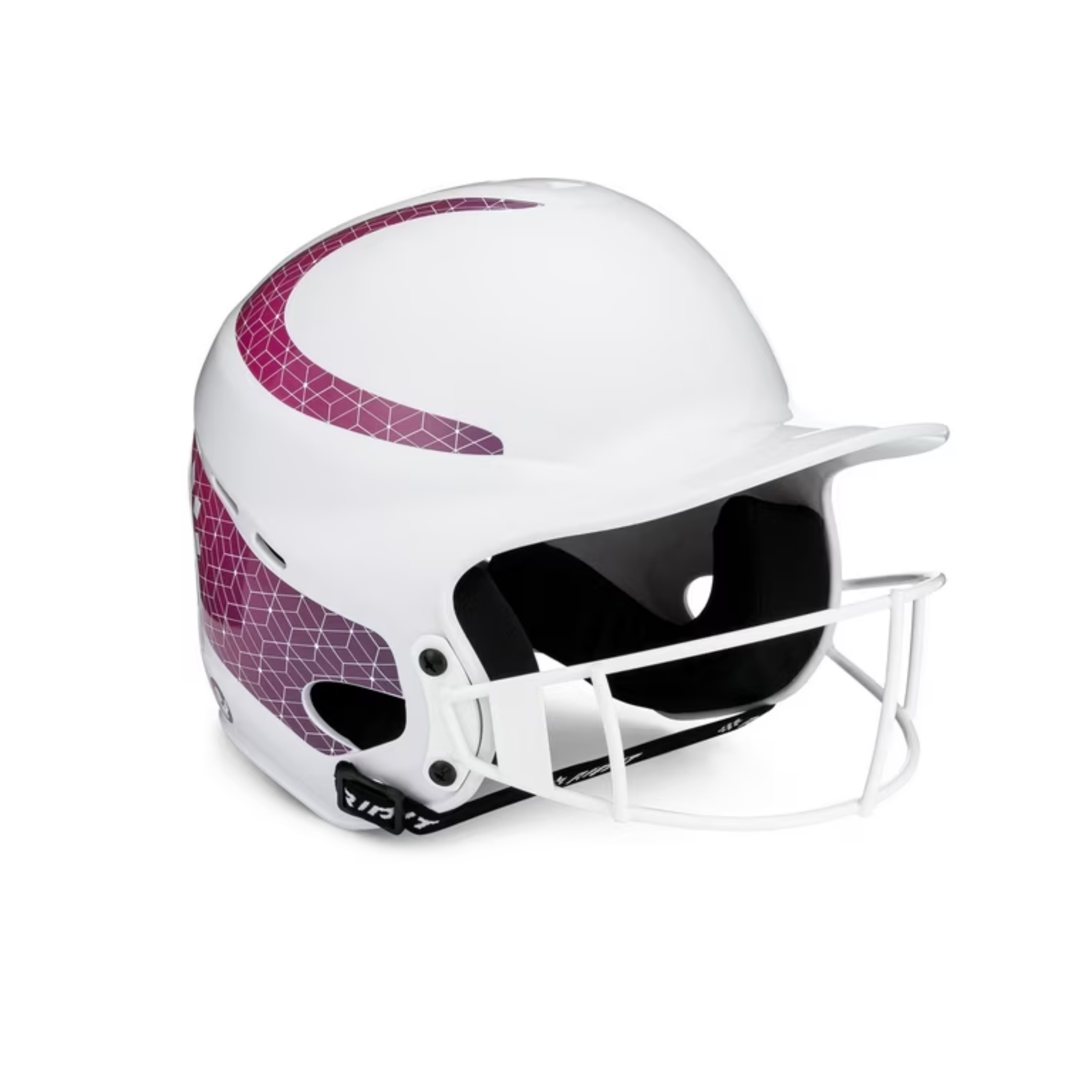 Rit It Vision Classic Softball Batter's Helmet 2.0 - Lightweight & Comfortable Baseball Batting Helmet for Youth & Adults - Perfect for Games, Practice & Training Sessions