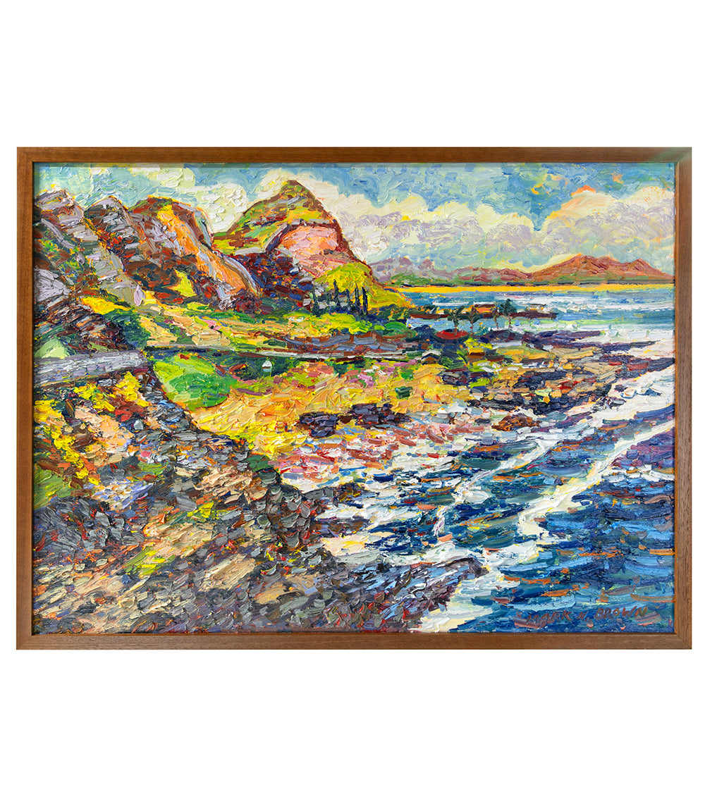 Makapuʻu Cliffs Fine Art Print by Mark Brown - Stunning Hawaiian Landscape Wall Decor for Home, Office & Gifts