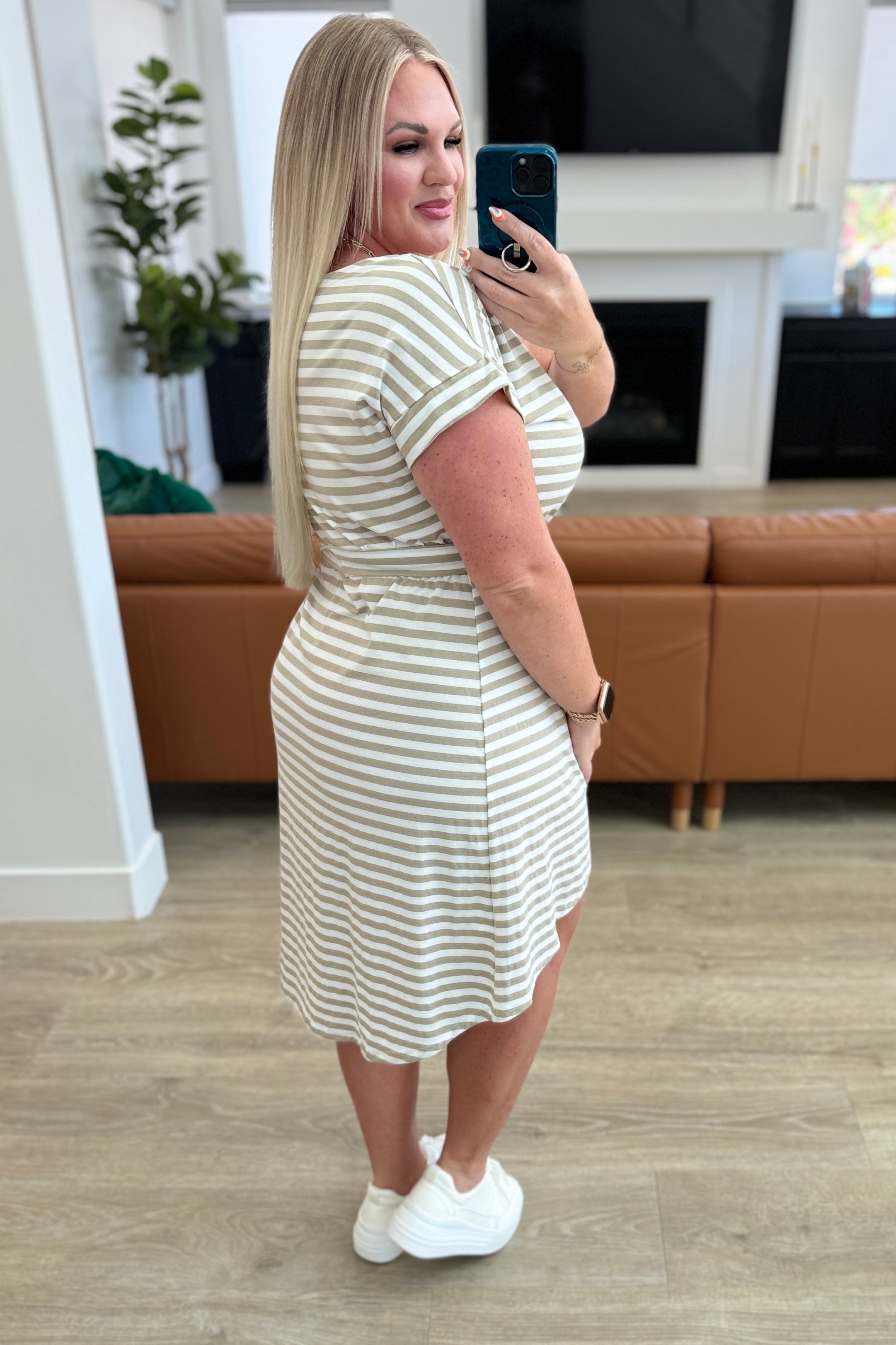 Has Merit Tulip Midi Dress - Floral Print Summer Dress for Women, A-Line Flowy Dress with Puff Sleeves | Perfect for Weddings, Brunch & Beach Vacations