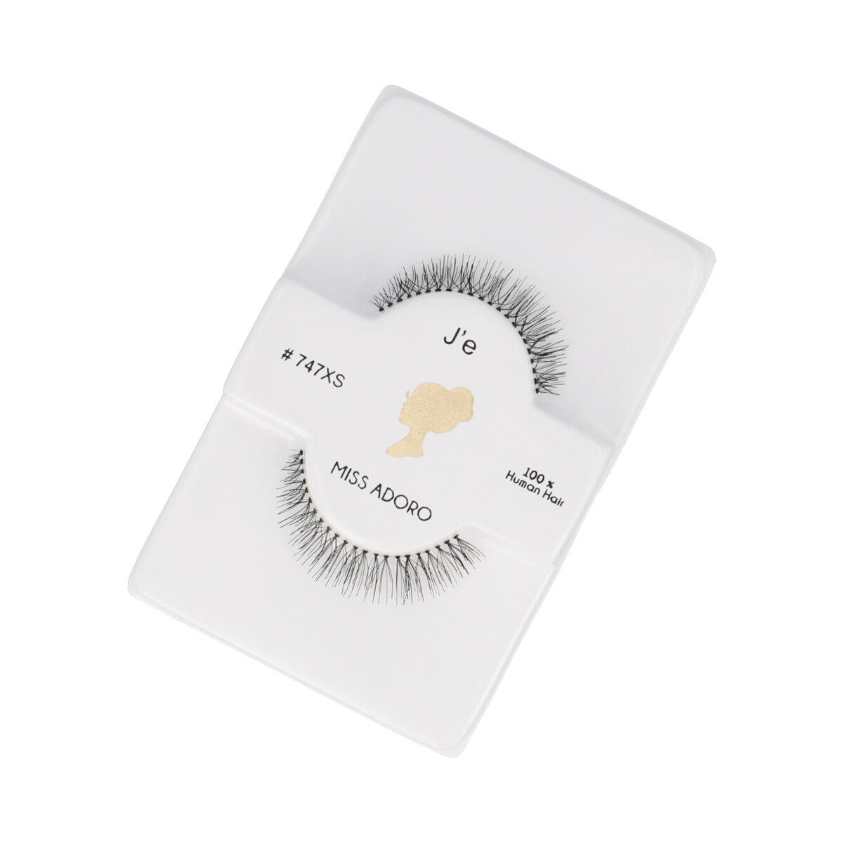 Premium False Eyelashes #747XS - Natural Look, Voluminous & Reusable - Perfect for Parties, Weddings & Everyday Glamour