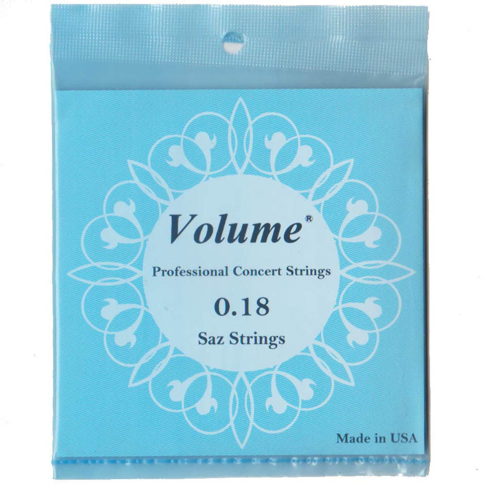 Premium Short Saz Baglama Strings 0.18mm - High-Quality Nylon Strings for Turkish Saz & Baglama - Perfect for Professional Musicians & Traditional Performances