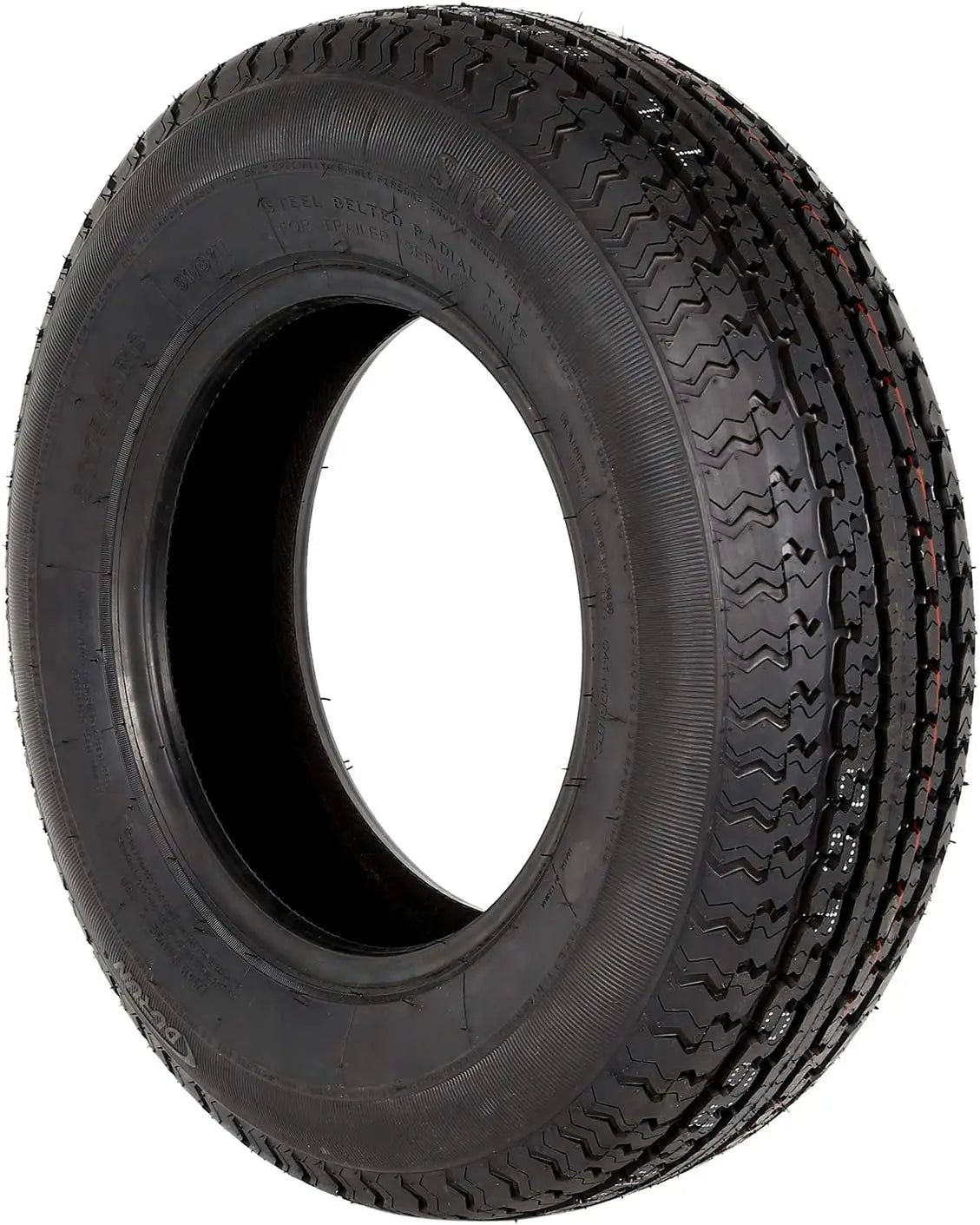 Durun ST175/80R13 Radial Trailer Tires - Set of 2 | 6 Ply Load Range C, 91N Rating | Heavy Duty for Boat Trailers, Utility Trailers & Campers | Durable All-Season Performance