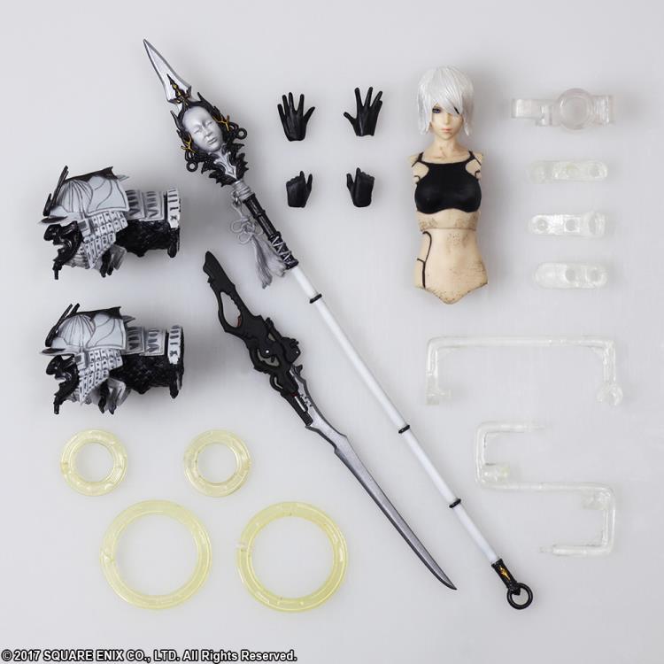 Bring Arts Nier Automata A2 Action Figure - Square Enix Collectible - Perfect for Gaming Displays & Anime Collections