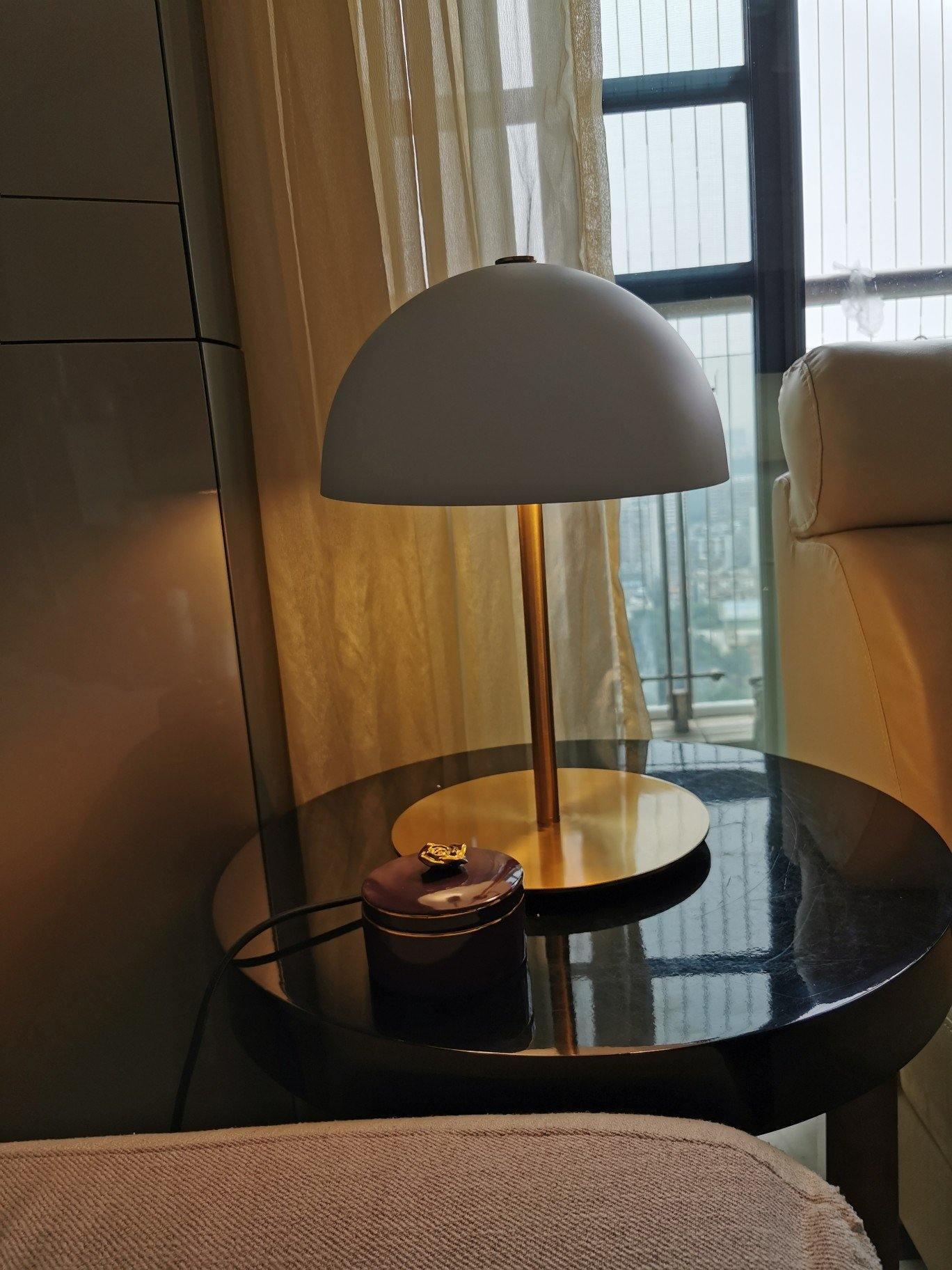 Hanna Table Lamp - Modern LED Bedside Lamp with USB Port, Adjustable Brightness for Bedroom, Living Room, and Office | Perfect for Reading, Working, and Relaxing