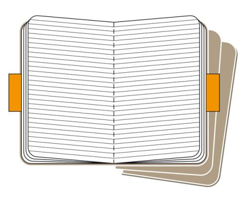 Premium Moleskine Ruled Cahier Journal Set - 3 Pack with Durable Cardboard Cover for Note Taking, Sketching & Daily Planning | Perfect for Students, Artists & Professionals