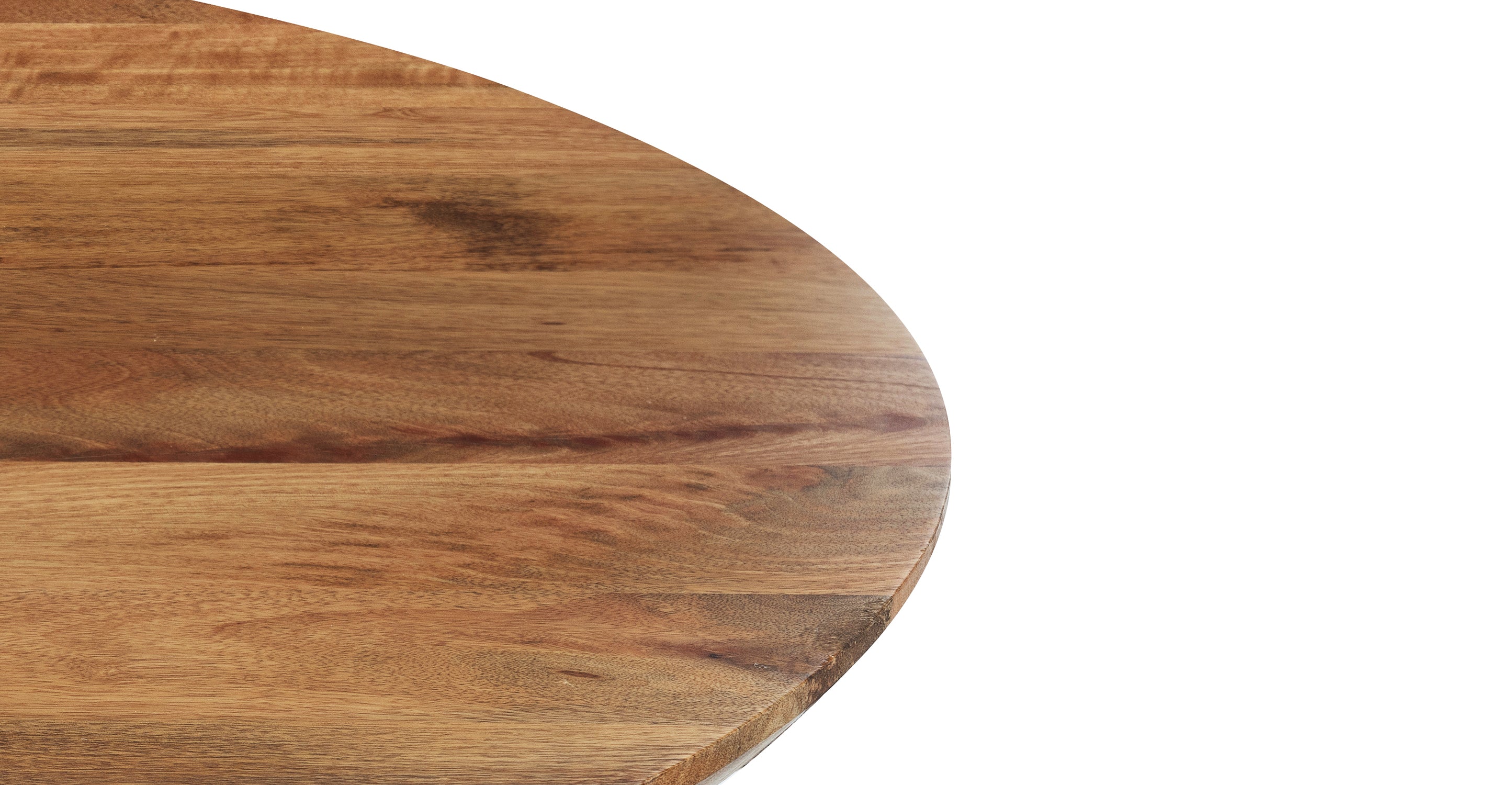 Deja 46-inch Round Dining Table - Modern & Stylish for Small Spaces - Perfect for Breakfast Nook, Kitchen, or Apartment Dining Area