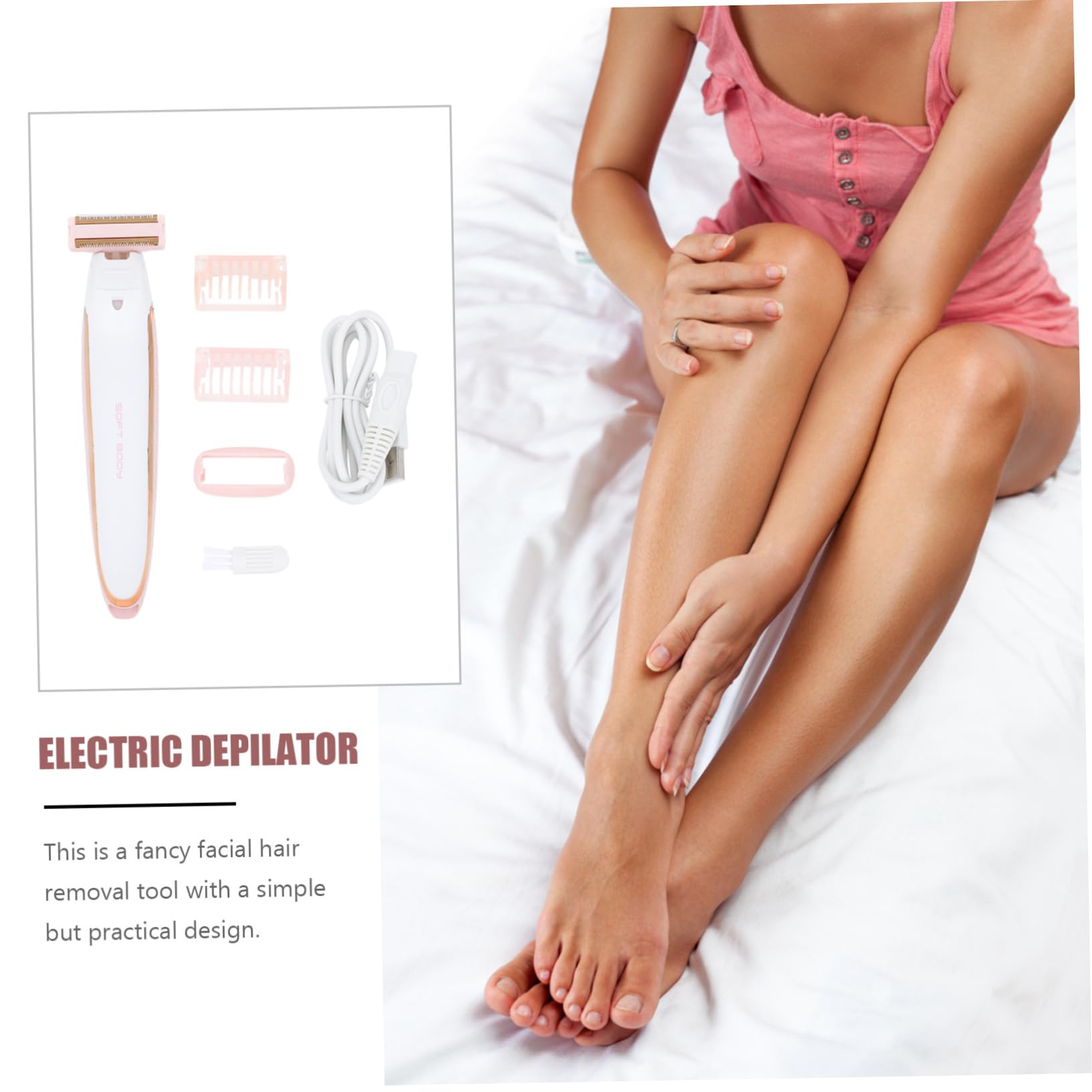 Professional Electric Shaver & Trimmer Set for Men - Painless Hair Removal, Cordless Rechargeable, Wet/Dry Use - Perfect for Travel, Gym, and Daily Grooming at Home or Office