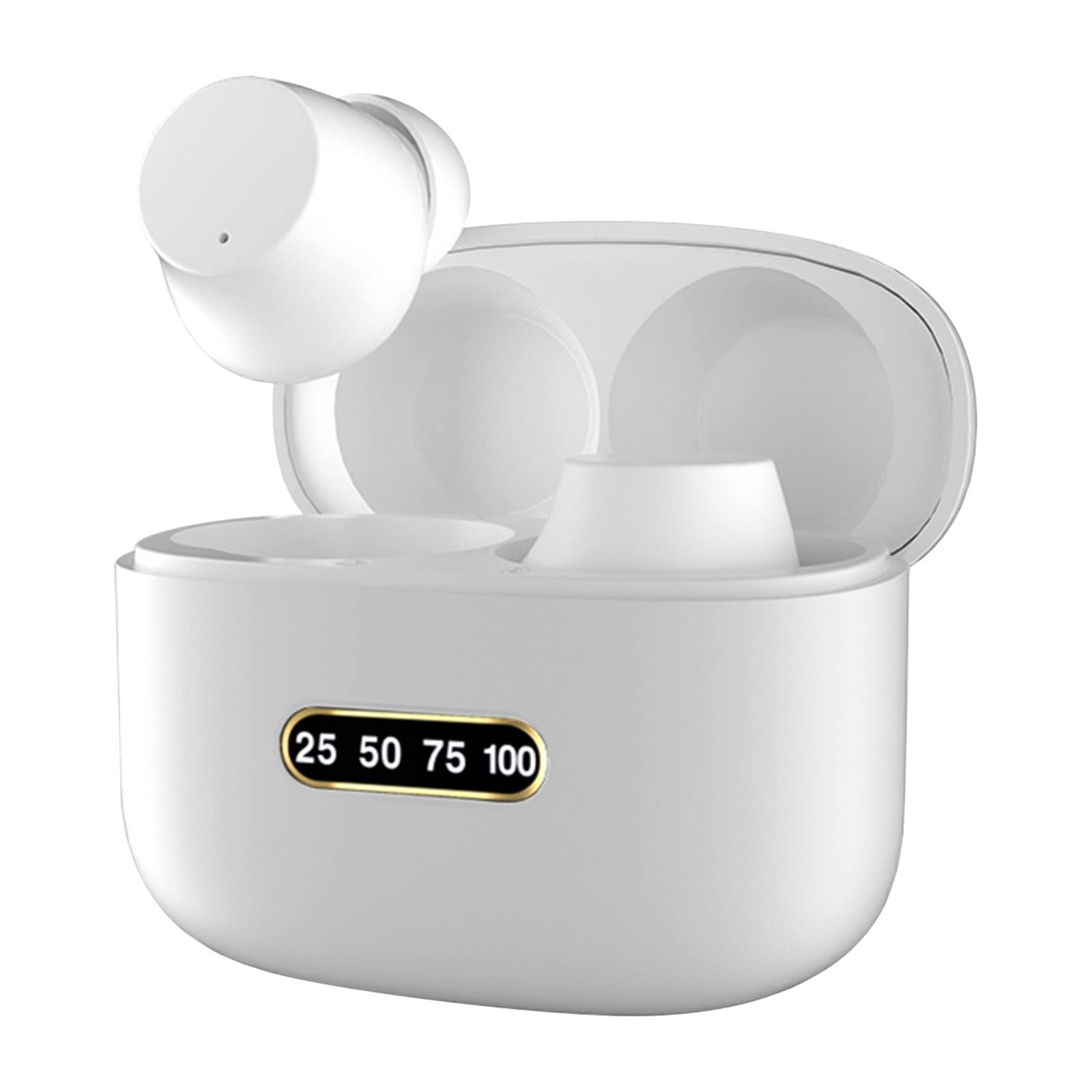 MKDNVT M8 Wireless Bluetooth Earbuds - Dual Ear Stereo HiFi Headphones for Sports, Running & Workouts | Sweatproof In-Ear Headset for Gym, Commuting & Travel
