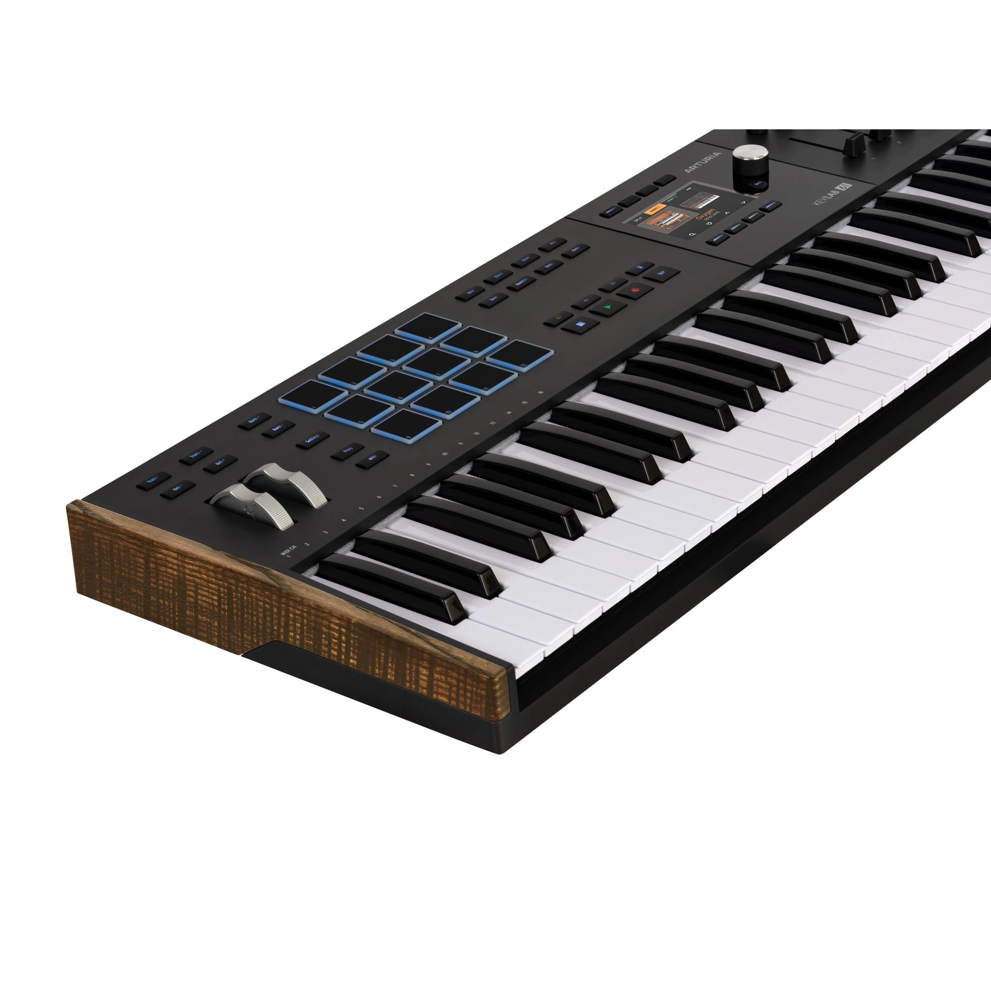 Arturia KeyLab 61 Mk3 MIDI Keyboard Controller - 61-Key USB MIDI Keyboard with DAW Integration & Premium Build | Perfect for Music Production, Studio Recording & Live Performances