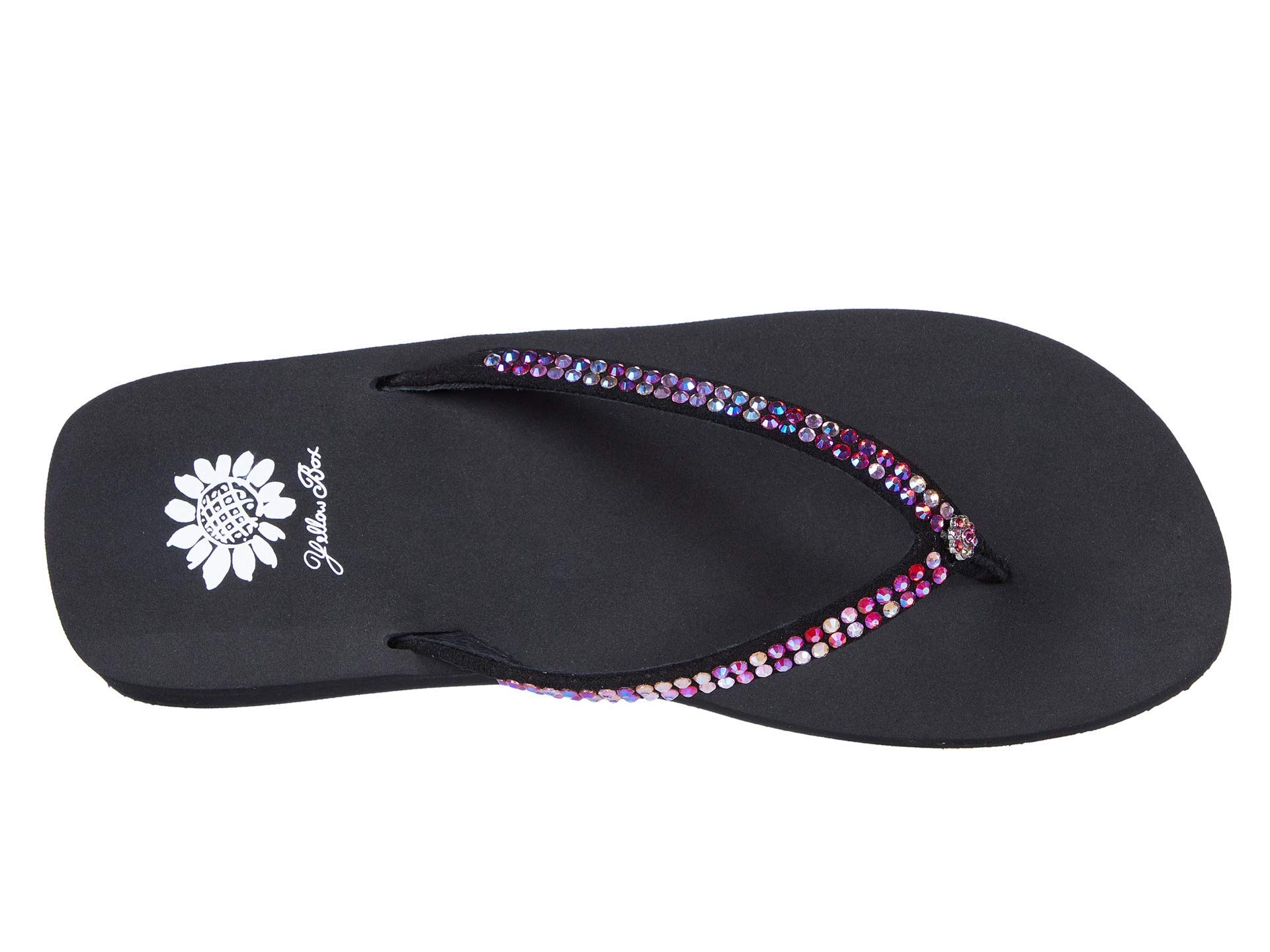 Yellow Box Women's Jello Sandal - Comfortable Summer Casual Shoes for Beach, Pool, and Outdoor Walking | Fashionable Flip Flops for Women
