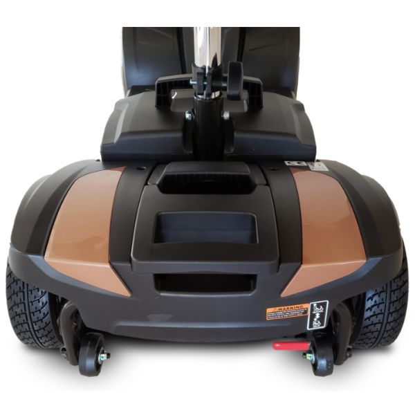 EV Rider MiniRider Lite 4 Wheel Mobility Scooter - Compact Electric Scooter for Adults & Seniors - Lightweight Foldable Travel Scooter with Long Battery Life - Perfect for Shopping, Travel & Indoor/Outdoor Use