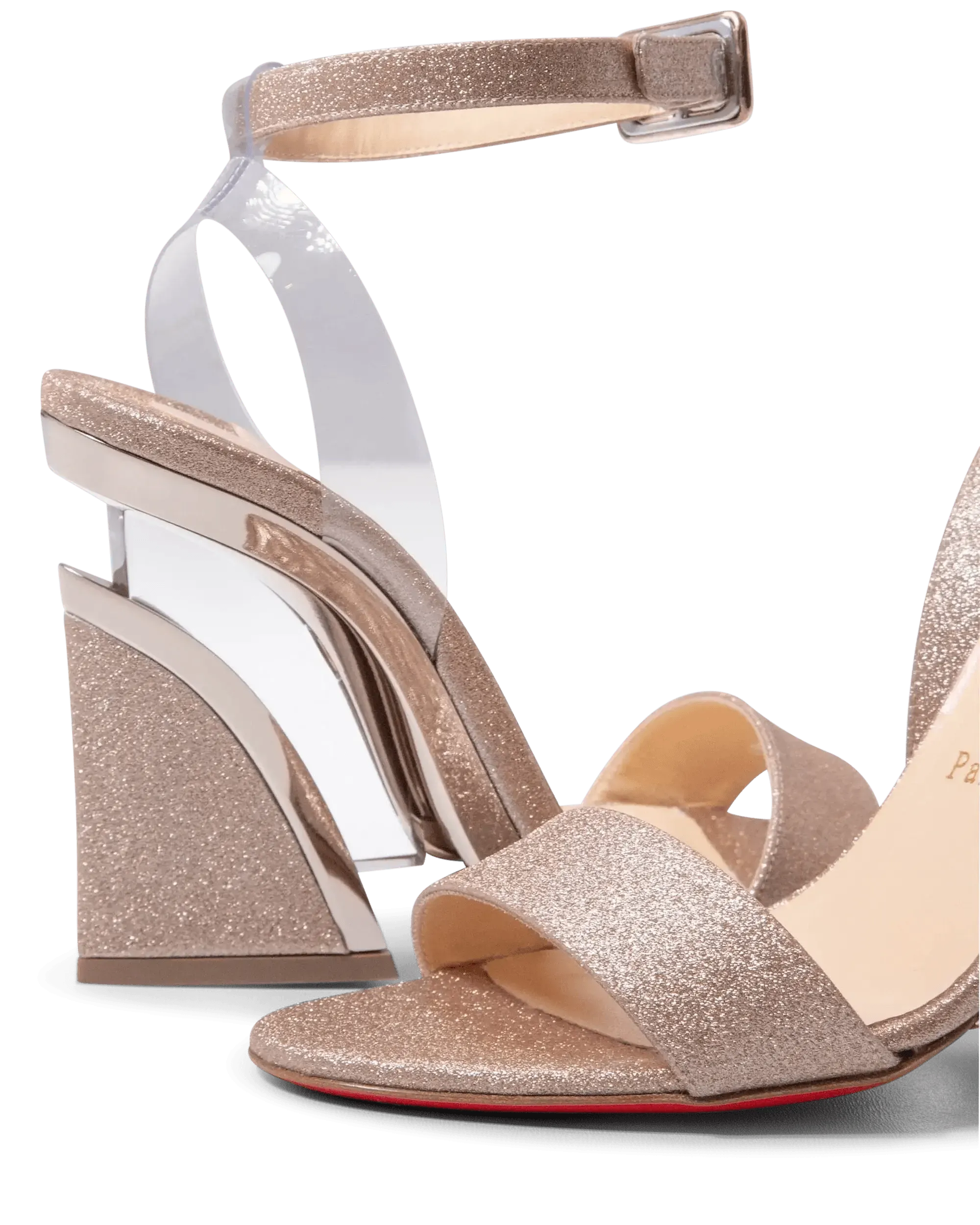 Levitalo Glitter Sandals for Women - Sparkly Summer Beach Flip Flops with Rhinestones | Comfortable & Stylish for Pool Parties, Vacations, and Casual Outings