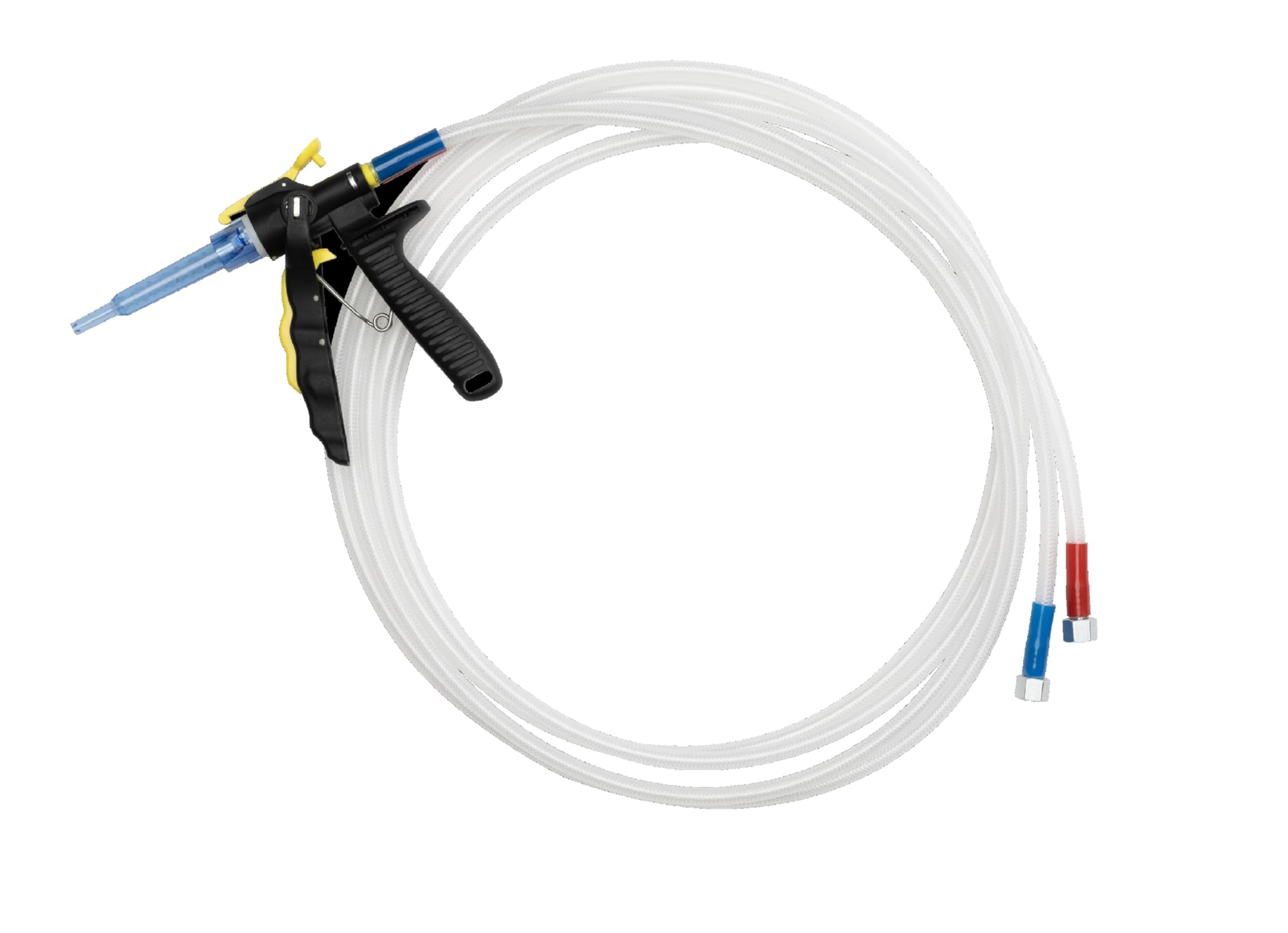 30' Spray Foam Gun Hose Assembly - Professional Foam Insulation Kit for Home & Construction - Perfect for Sealing Gaps, Cracks and Air Leaks