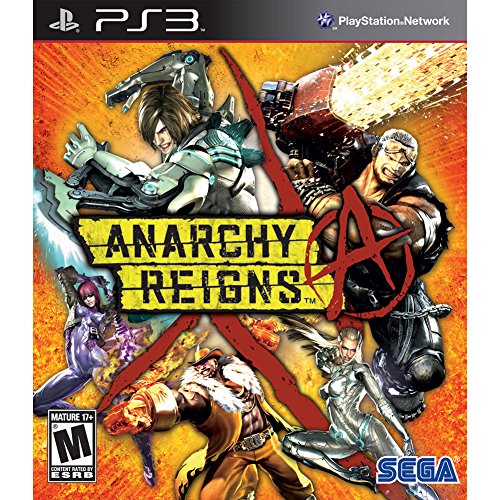 Anarchy Reigns - PlayStation 3 Game | Action Fighting Video Game for PS3 | Multiplayer Combat & Story Mode | Perfect for Gaming Nights & Competitive Play